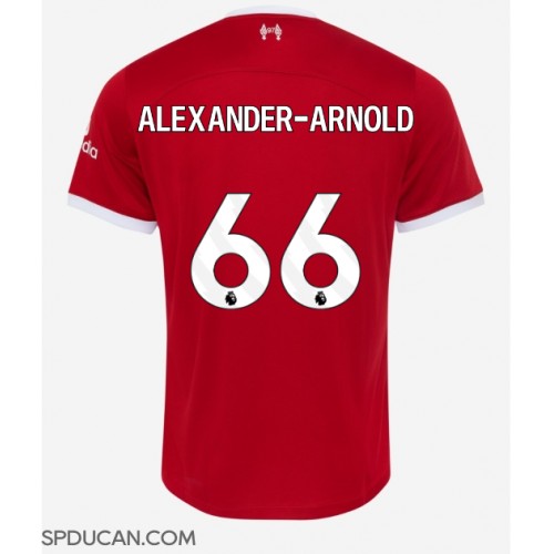 Muški Nogometni Dres Liverpool Alexander-Arnold #66 Domaci 2023-24 Kratak Rukav